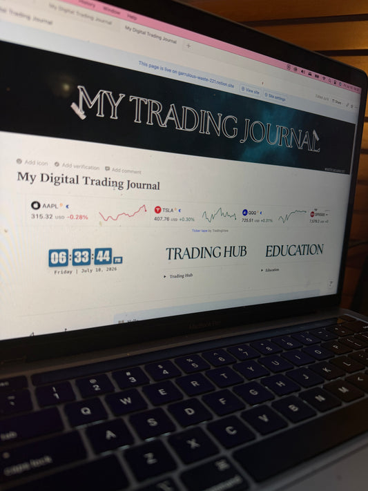 My Digital Trading Journal